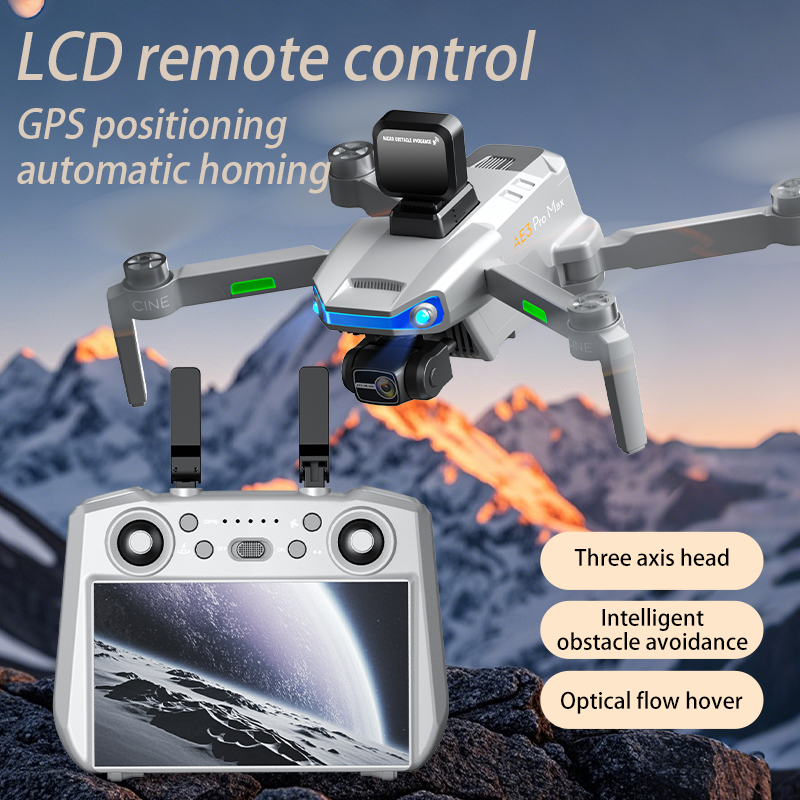 Drone Camera With Gimbal - AE3 PRO Max NEUE LCD SC