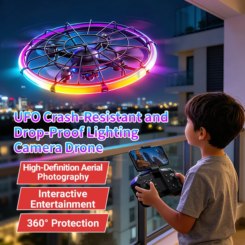 Drone Camera Case - JJRC H145 UFO RC-Drohne mit Dual-HD-Objektiv,