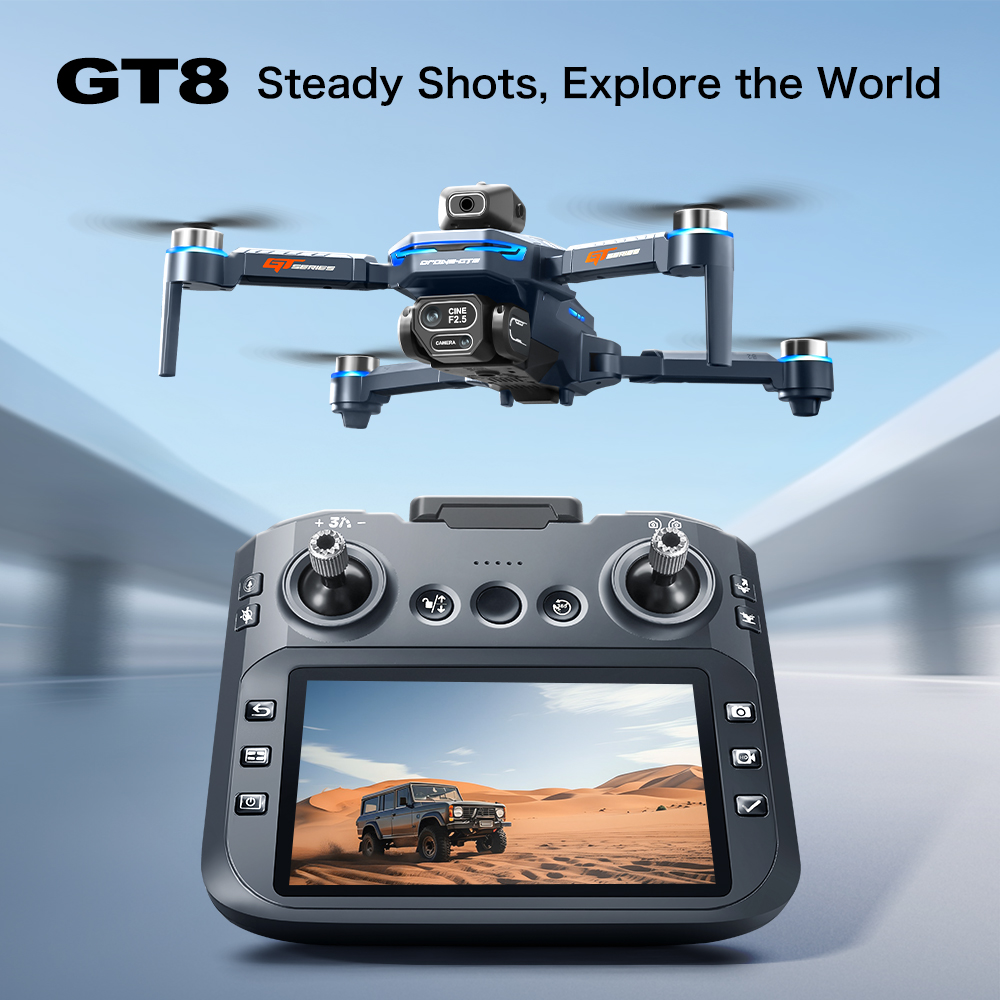 GT8 Max Faltbare Drohne 8K HD  – Drone Camera Lens Bewertung und Preis