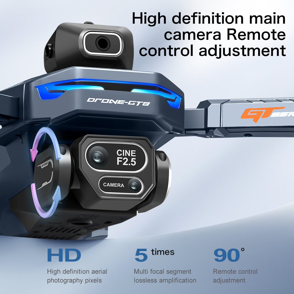 NEUE GT8 HD RC-Drohne 4K Profe – Drone Camera Lens Bewertung und Preis