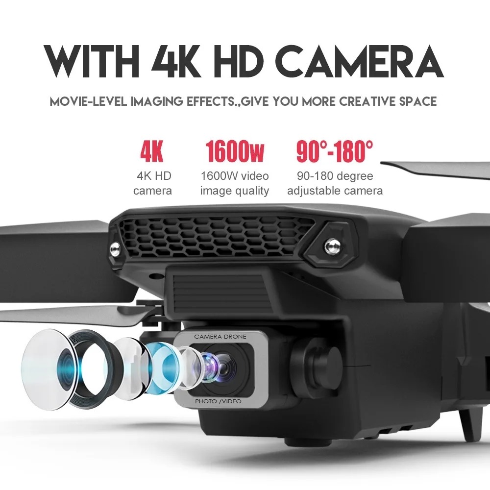 RC-Drohne Neu E88Pro 4K Profes – Drone Camera Wide Angle Bewertung und Preis