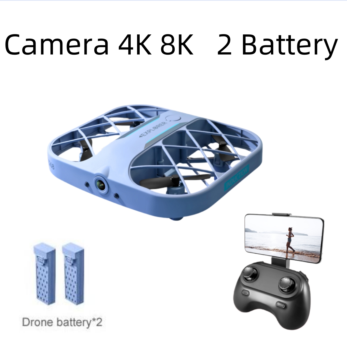 JJRC H107 FPV RC-Drohne mit 2  – Drone Camera 4K Bewertung und Preis