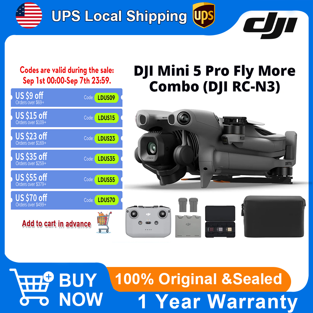DJI Mini 5 Pro Fly More Combo  – Drone Camera Vlog Bewertung und Preis